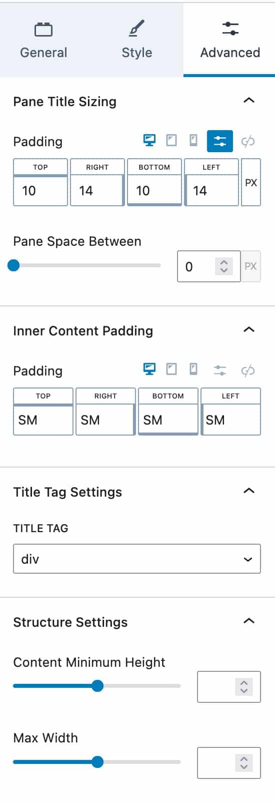 Accordion Block - Kadence WP Documentation