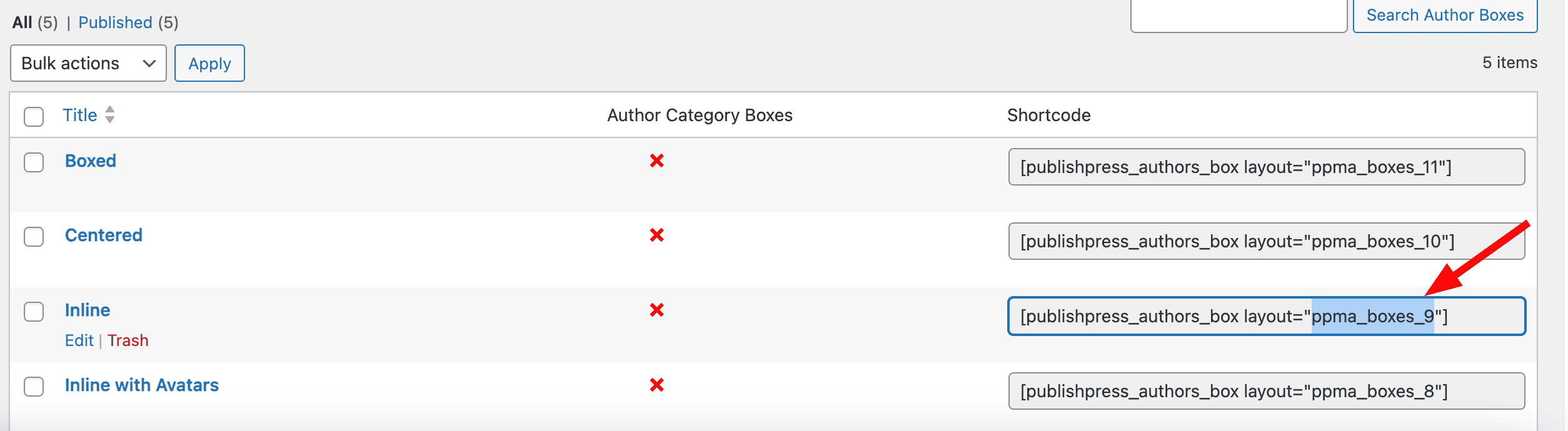 PublishPress submenu headings