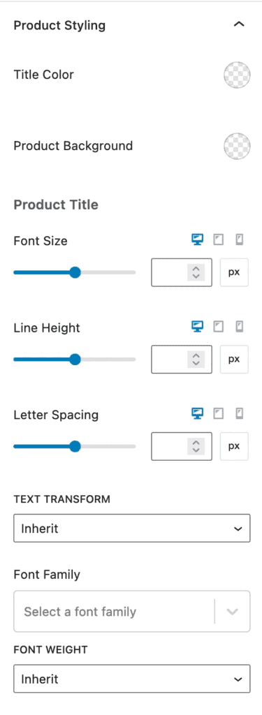 Product: Upsell Styling