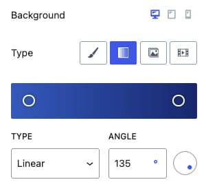 Gradient Backgrounds