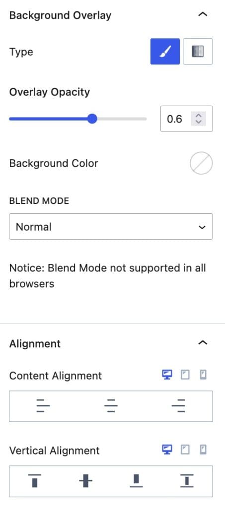 Slide Style Settings B