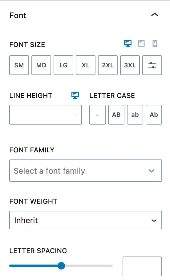 Pagination Style Settings B