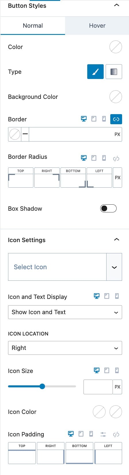 Reset Filter Styles A