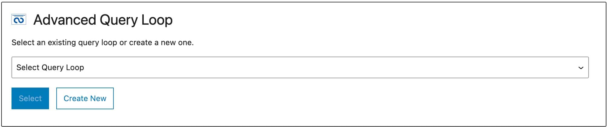 Select Query Loop A