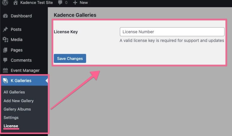 KGalleries License Activation