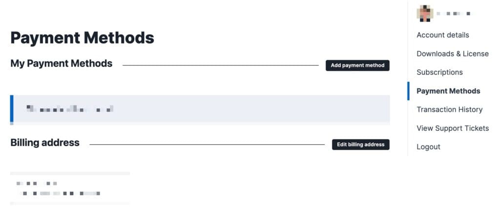 Payment Methods