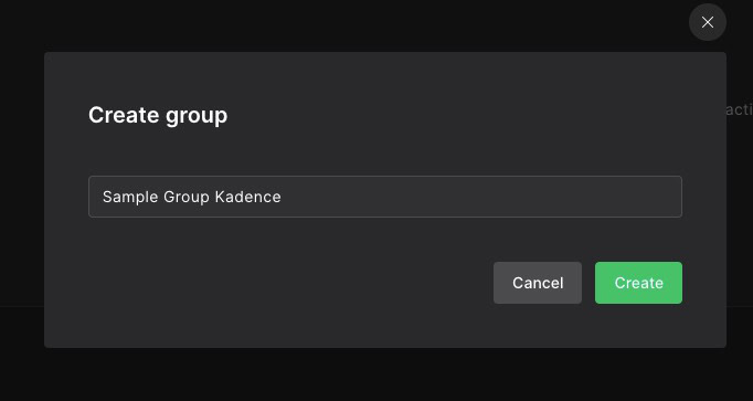 Create Group Name