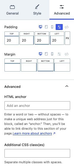 Header Adv Advanced Settings