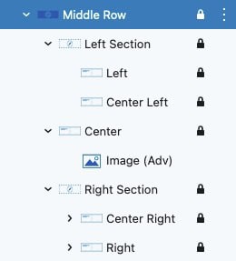 Nested Sections