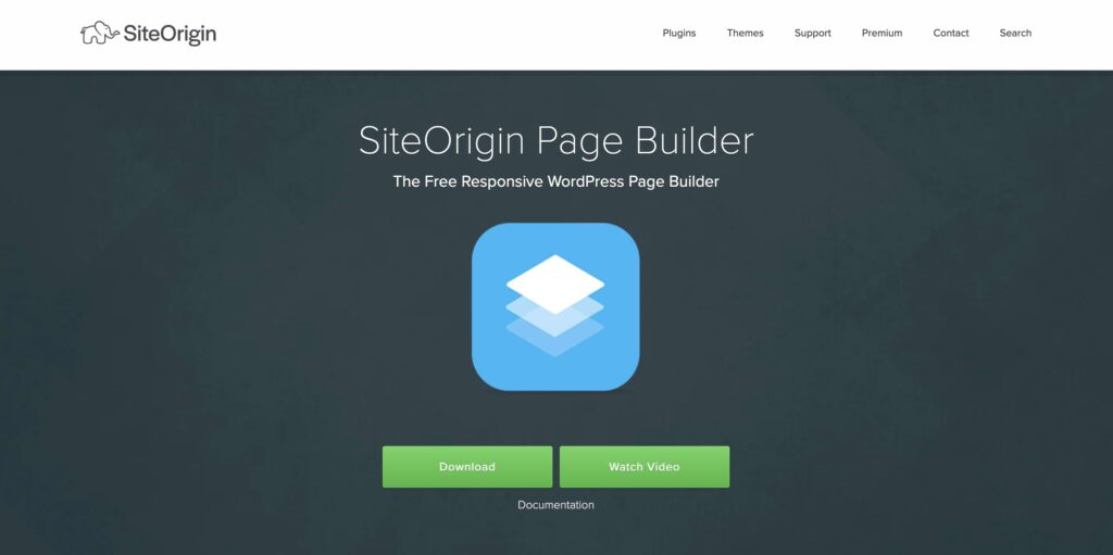 SiteOrigin home page